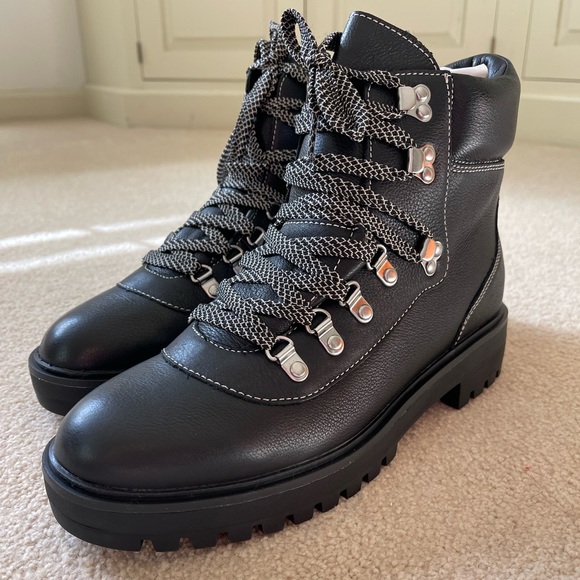 J. Crew Shoes - J Crew leather hiker boots